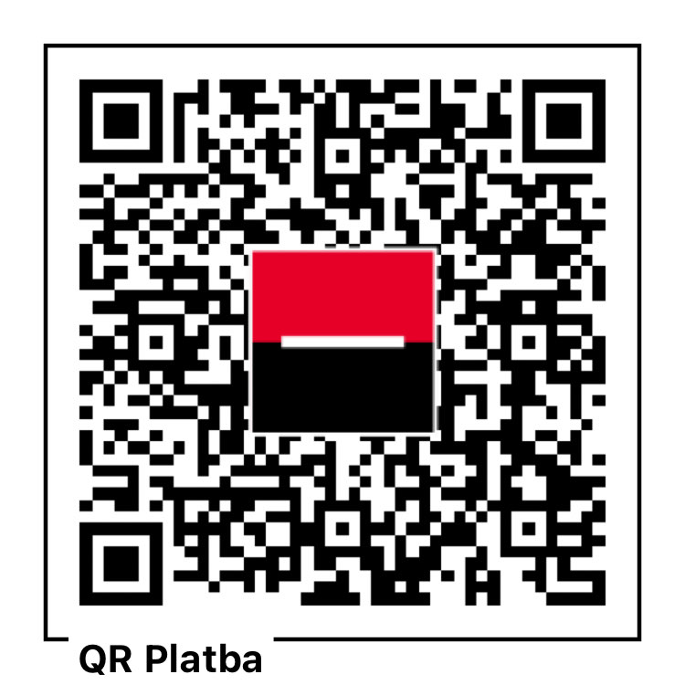 QR kód pro platbu 1 vstupu